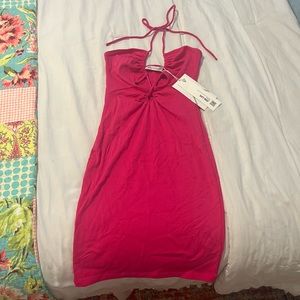 Zara pink mini dress